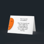 Math Word Problems Funny Math Joke Teacher Humour Card<br><div class="desc">Funny take on what most of us have felt, one time or the other, picking our brains over a math word problem. A funny, humourous, hilarious, send a smile card, to help you spread a smile, share a laugh with friends, peers, co-workers, and loved ones. And say "i Smiled You"...</div>