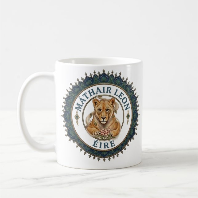 Máthair Leon. Éire Coffee Mug (Left)