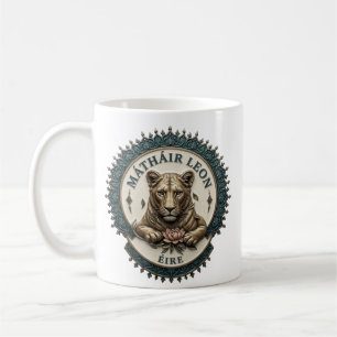 Máthair Leon. Éire Coffee Mug