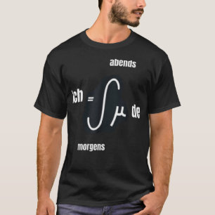 Mathe Formel Physik Integral Mathematik dressage a T-Shirt