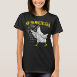 Mathemachicken Math Nerd Algebra Teacher Chicken  T-Shirt<br><div class="desc">Mathemachicken Math Nerd Algebra Teacher Chicken</div>