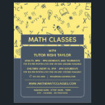 Mathematic Icon Design, Math Classes Advertising Flyer<br><div class="desc">Mathematic Icon Design,  Math Classes Advertising Flyers By The Business Card Store.</div>