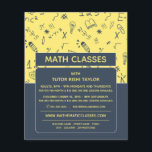Mathematic Icon Design, Math Classes Advertising Flyer<br><div class="desc">Mathematic Icon Design,  Math Classes Advertising Flyers By The Business Card Store.</div>