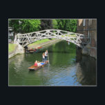 Mathematical Bridge, Cambridge Postcard<br><div class="desc">Mathematical Bridge,  Cambridge,  England by Mike Paget 2009</div>