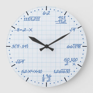Mathematical Equations Clock