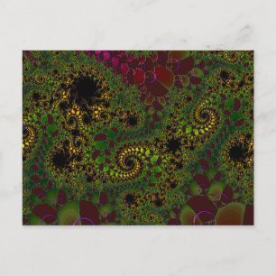 "Mathematical Fantasy"  - Number Two" Postcard