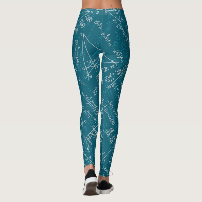 mathematical formulas leggings (Back)