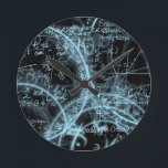 mathematical style clock<br><div class="desc">great clock for mathematics fans</div>