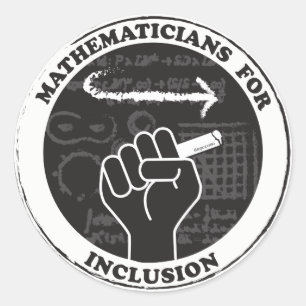 Mathematicians for Inclusion stickers
