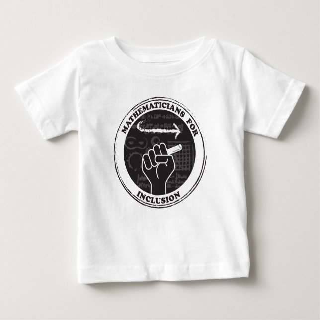 Mathematicians for Inclusion T-shirt - Baby (Front)