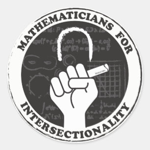 Mathematicians for Intersectionality stickers