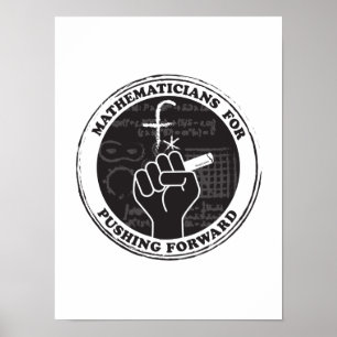 Mathematicians for Pushing Forward Poster