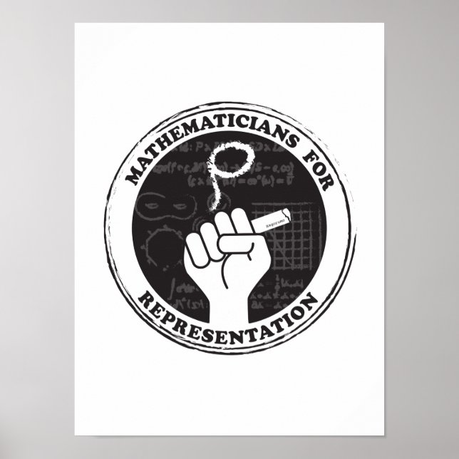 Mathematicians for Representation Poster (Front)
