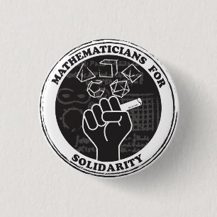 Mathematicians for Solidarity Button