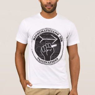 Mathematicians for Vaccinations T-shirt