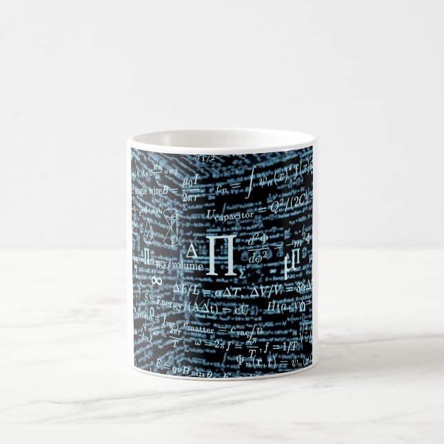 Mathematics Algebra Design Coffee Mug (Center)