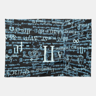 Mathematics Algebra Design Tea Towel