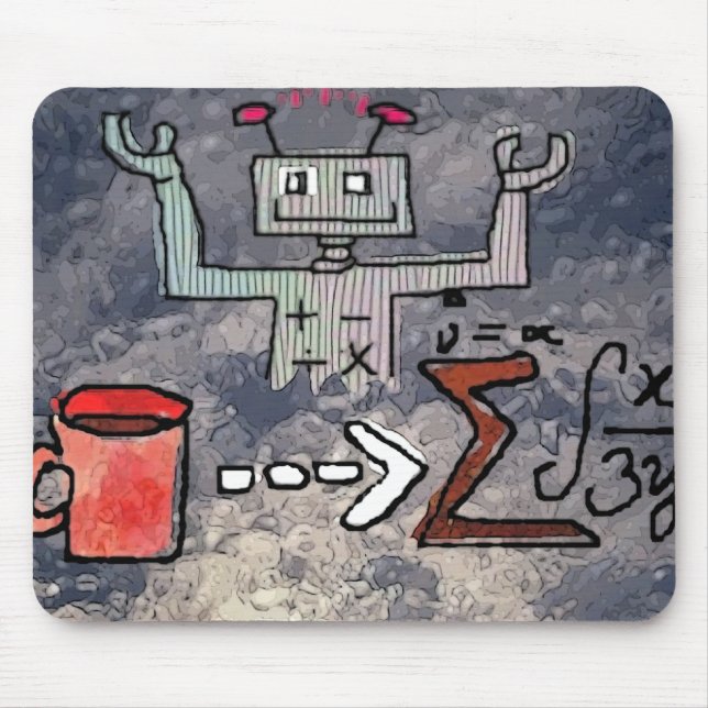 Mathematics and Statistics Mouse Pad (Front)