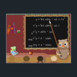 Mathematics Christmas Wish Holiday Postcard<br><div class="desc">One For the Nerds! Mathematics Christmas Wish is ready for your customisation. (A) Customise all fonts to your size, colour, and style. (B) Customise what you desire to say in each predefined field. (C) To create your own version of this product simply press the "Customise" button. Then as you click...</div>