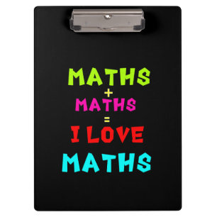 Mathematics clipboard