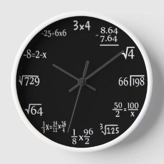 Mathematics Clock