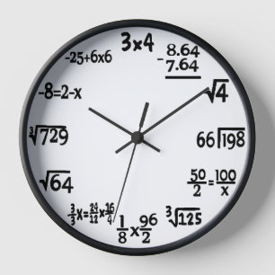 Mathematics Clock