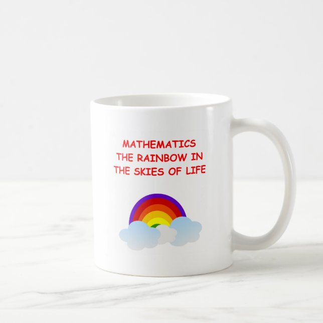 mathematics coffee mug (Right)