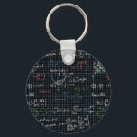 Mathematics Equation for Math Geek Teacher Student Key Ring<br><div class="desc">It is a great way to showcase an unique customised tie with this Mathematics Formulas Pattern design. The personalised tie is also a perfect gift for your Professor,  Teacher,  Dad,  Grandpa,  Uncle,  Step dad,  or any special someone,  they will be proud to wear.</div>
