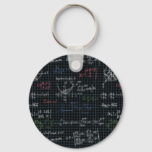 Mathematics Equation for Math Geek Teacher Student Key Ring