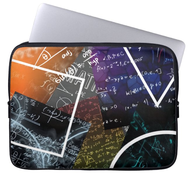Mathematics Formula Laptop Sleeve (Front)