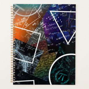 Mathematics Formula Spiral Planner