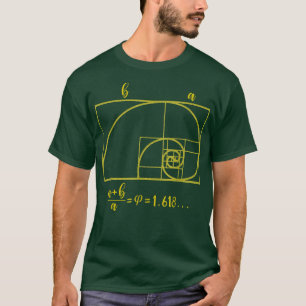 Mathematics Golden Spiral T T-Shirt
