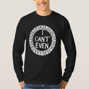 Mathematics I Can't Even Math Teacher Math Mens T-Shirt