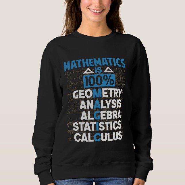 Mathematics It Is 100 Magic Awesome Shirt Math Tea (Front)