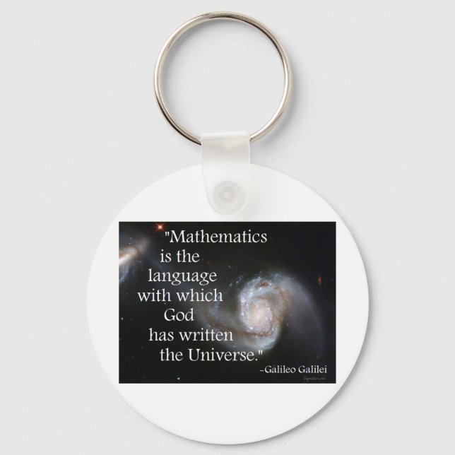 Mathematics Key Ring (Front)