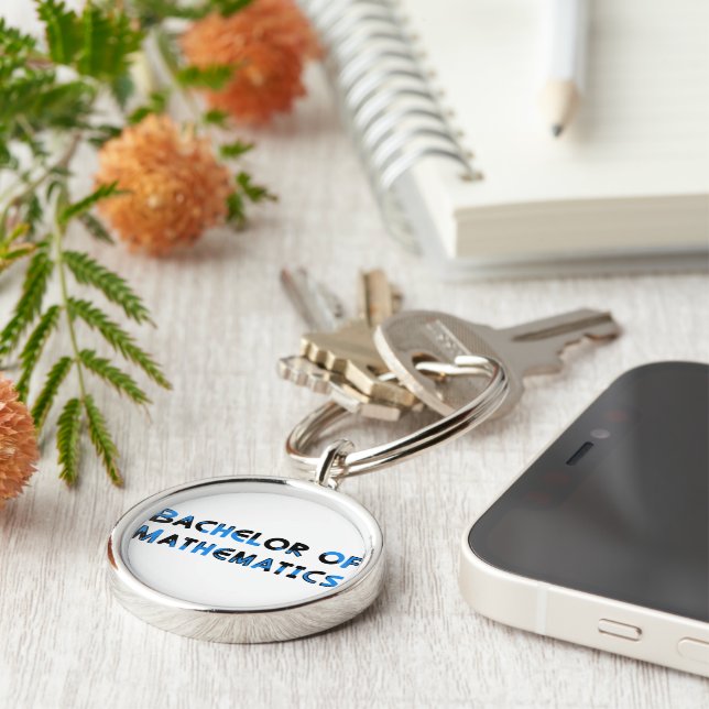 Mathematics Key Ring (Side)