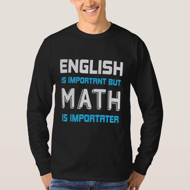 Mathematics  Math  Math Teacher Physics Math 12 T-Shirt (Front)