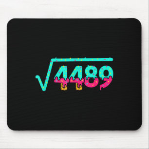 Mathematics Radical 4489, Playful Donut Numbers Ma Mouse Pad