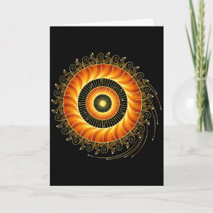 Mathematics Spiral Sacred Geometry Fibonacci Manda Card