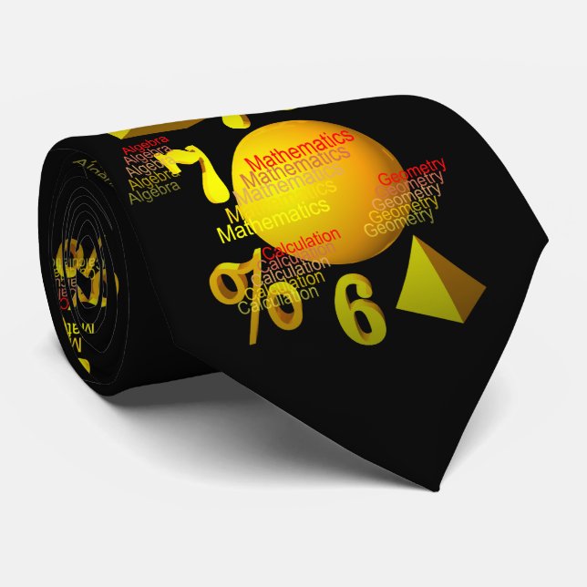 Mathematics Tie (Rolled)