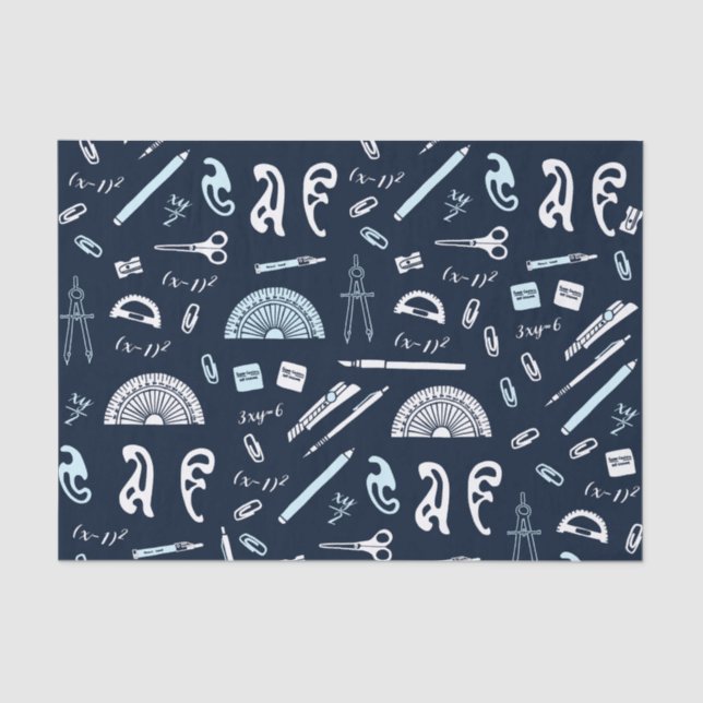 Mathematics Tissue Paper (Front)