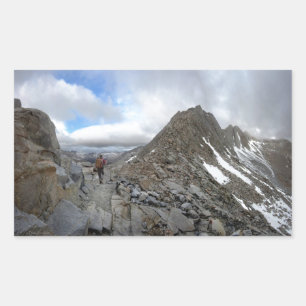 Mather Pass Storm - John Muir Trail - Sierra Rectangular Sticker
