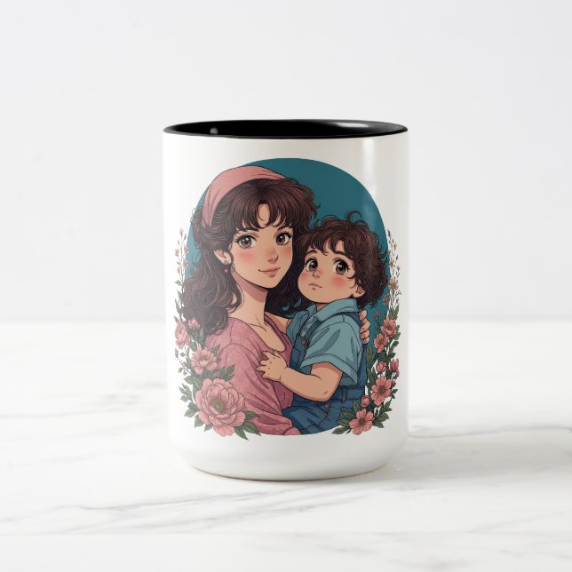 mather&son  Two-Tone coffee mug (Center)
