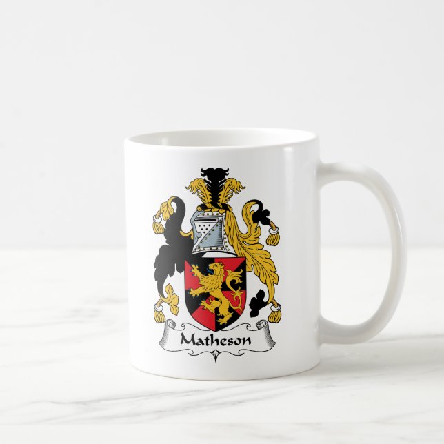 Matheson Family Crest Coffee Mug (Right)