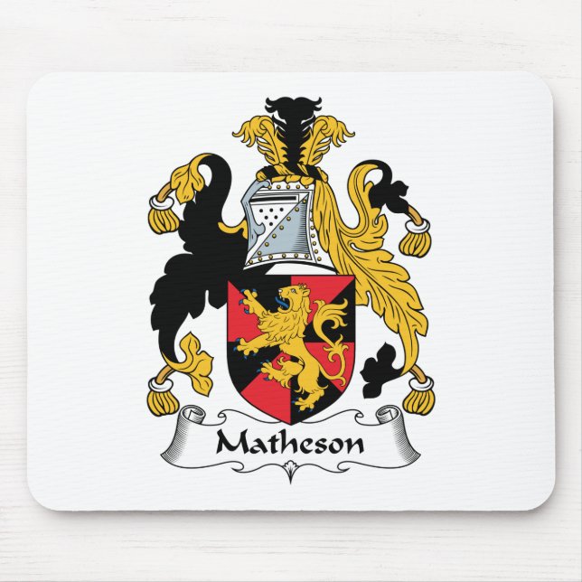 Matheson Family Crest Mouse Pad (Front)