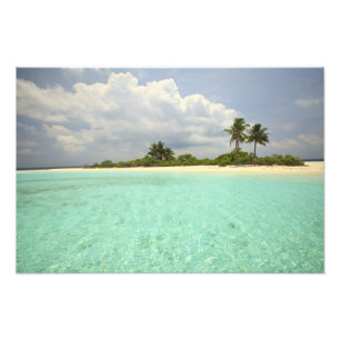 Mathidhoo Island, uninhabited, North Huvadhoo Photo Print