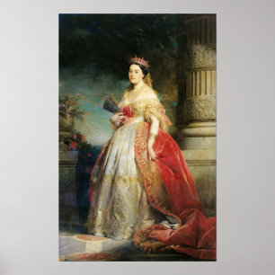 Mathilde Laetitia Wilhelmine Bonaparte  1861 Poster