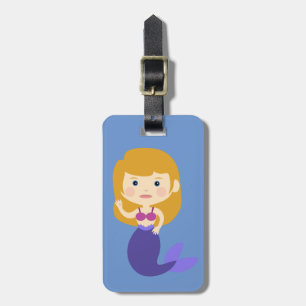 Mathilde Mermaid Luggage Tag