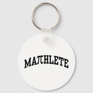 Mathlete Key Ring