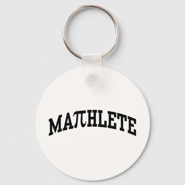 Mathlete Key Ring (Front)